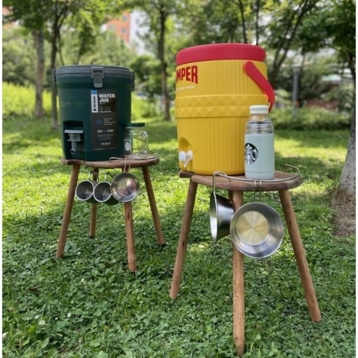 스탠리 워터저그받침대우드스탠드 스탠리 워터저그받침대우드스탠드
