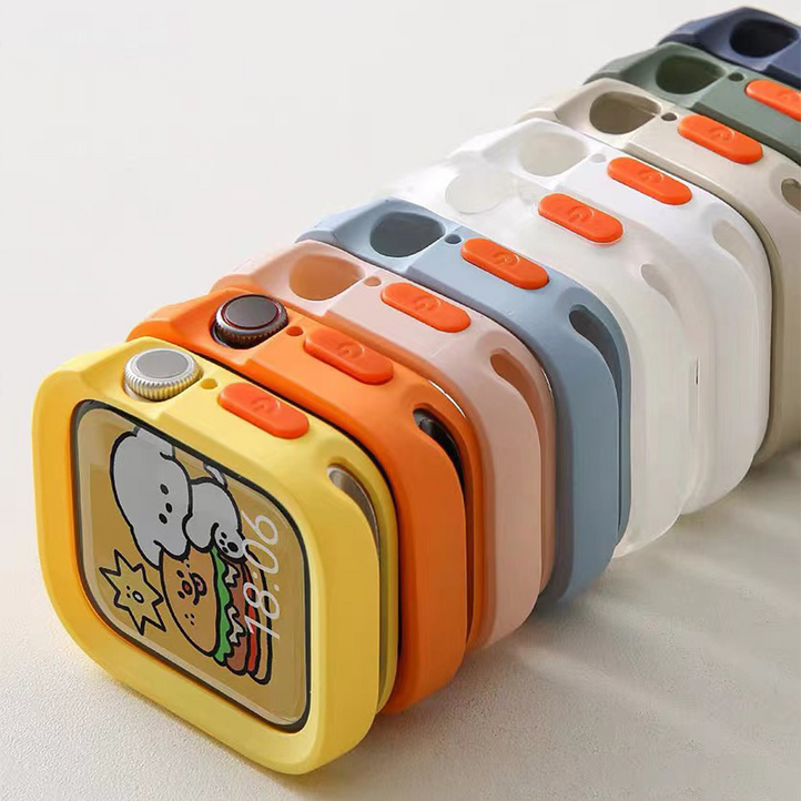 올리스트 애플워치 실리콘 범퍼 젤리 풀커버 케이스