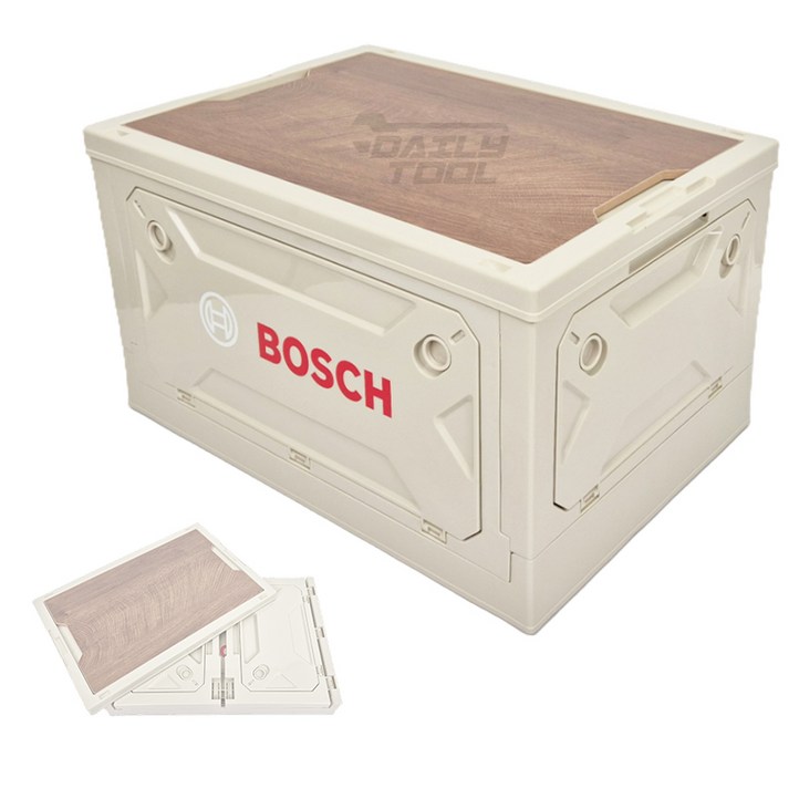 보쉬 오픈형 접이식 폴딩박스 다용도 수납상자