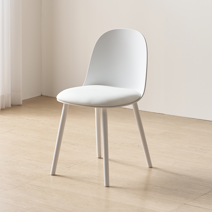 가구앤하우스 베베 DIY 인테리어 업소용 카페 식당 대기실 식탁 디자인 체어 4colours, 화이트, 2개