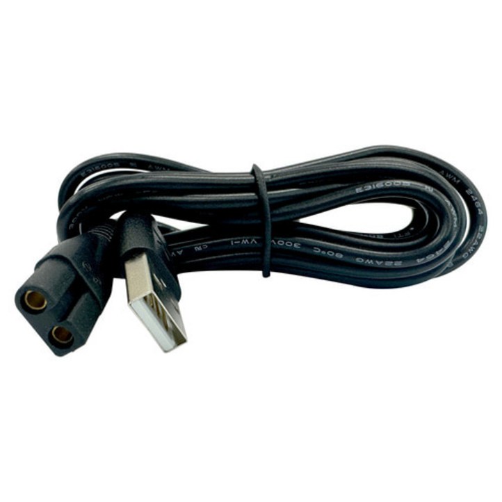 AB2C 5V 1A USB 호환용 이발기 충전 케이블