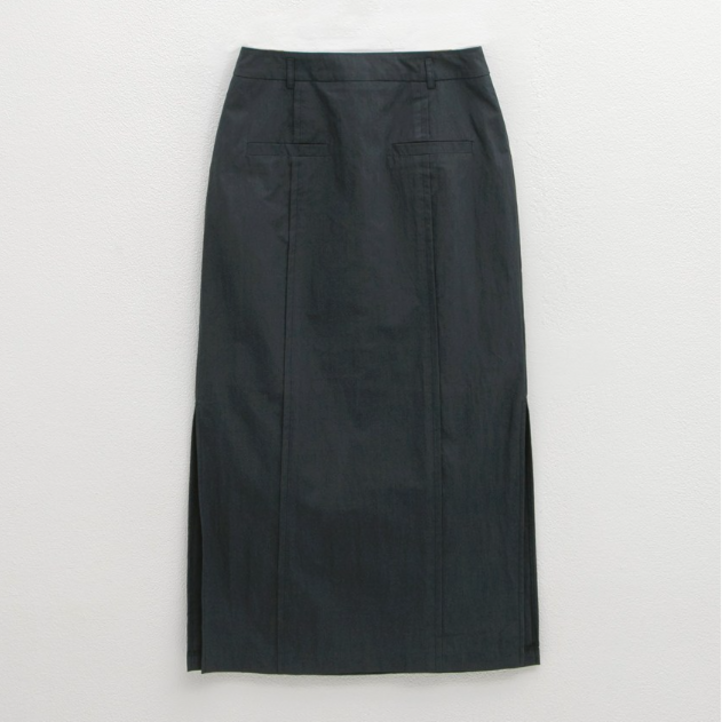 나인 에센셜 핀턱 롱 스커트 SK4921