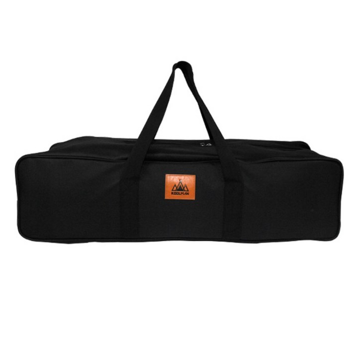 쿨맨 다용도 테이블 수납가방 고급형, 테이블 수납가방고급형  블랙, 1단, 1개