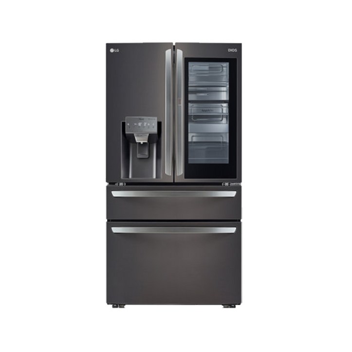 LG전자 디오스 양문형냉장고, 블랙 다이아 스테인리스, F615SB35 6159917536