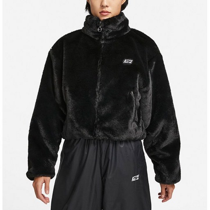 [국내매장판 정품] 나이키 스포츠웨어 아이콘 클래쉬 DV5140-010 여성 풀집 재킷