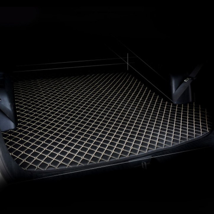 아이빌 신형퀼팅 4D 가죽트렁크매트 차박매트 전차종, 넥쏘