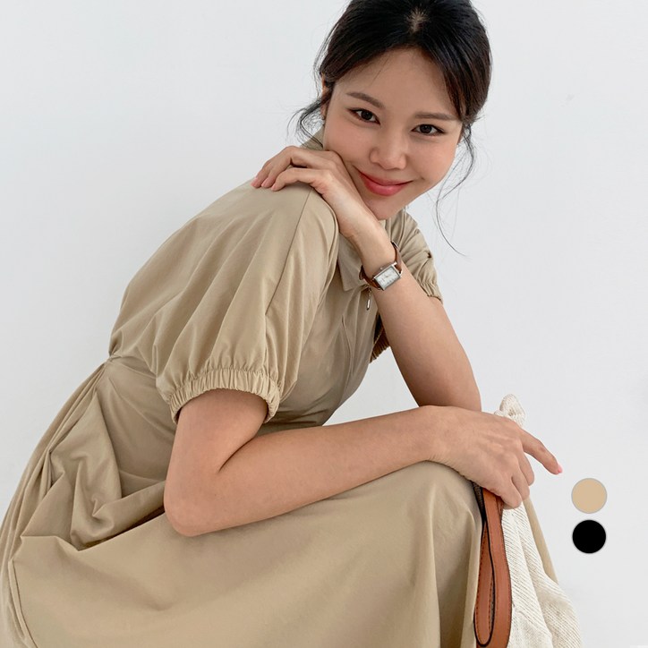 바블링브룩 여성용 쿨텐션 반집업 카라 롱 원피스 바블링브룩 여성용 쿨텐션 반집업 카라 롱 원피스