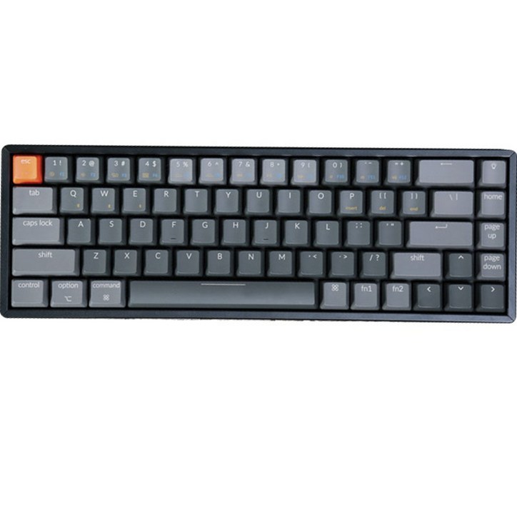 키크론 K6 Mac용 블루투스 무선 기계식 키보드 65 RGB 에디션 메탈 프레임