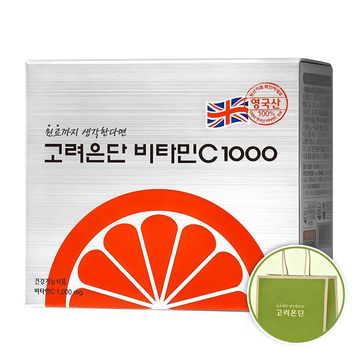 고려은단 비타민C 1000 쇼핑백, 1개, 180정