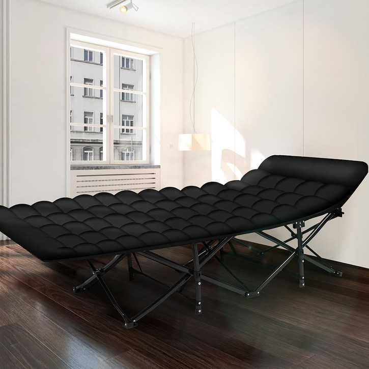 하비티 휴대용 접이식 간이침대  쿠션패드 세트