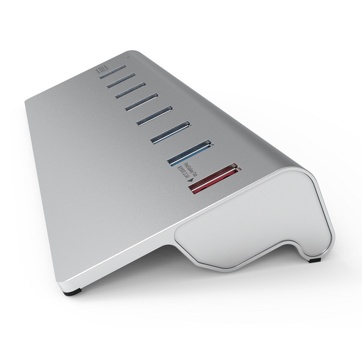 넥스트 이지넷유비쿼터스 USB3.0 알루미늄 8포트 스탠드형 유전원 USB허브 NEXT319U3