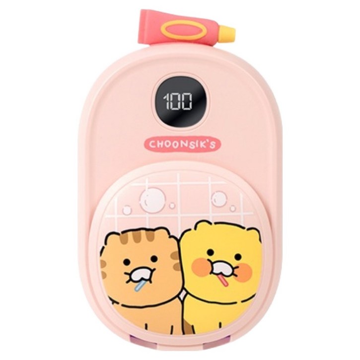 카카오프렌즈 춘식이 짝꿍 듀얼 UV 칫솔 살균 건조기