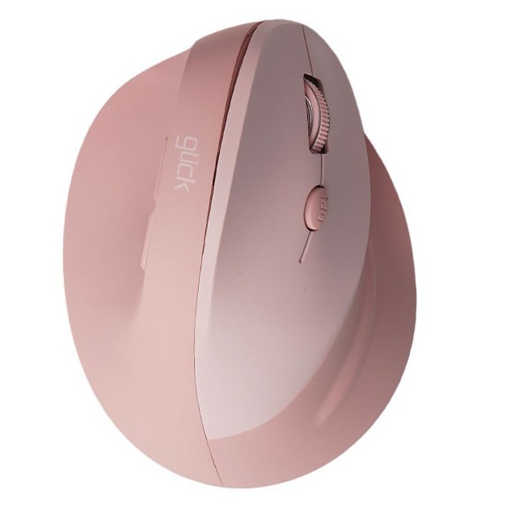 지클릭커 오피스프로 크루아상 무선 블루투스 인체공학 손목보호 버티컬 LED 마우스