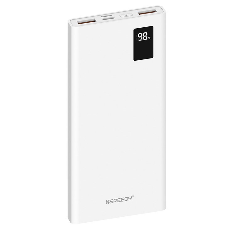 SPEEDY 슬림핏 PD 20W 고속충전 보조배터리 10000mAh 멀티단자 + 20W C타입 케이블