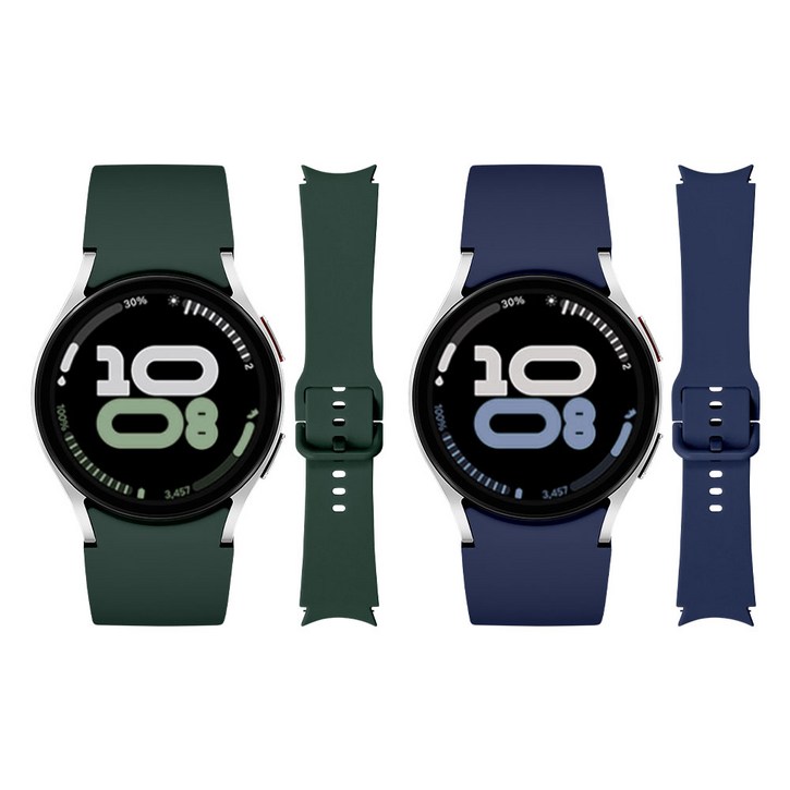 리아몬트 스포츠 밴드 버클실리콘 스트랩 2P