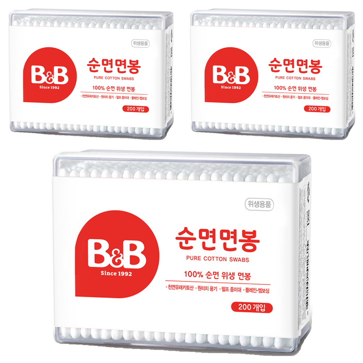 비앤비 순면 면봉