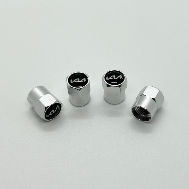 기아 타이어 밸브캡 에어캡 마개 KIA  신형 [4P 세트]