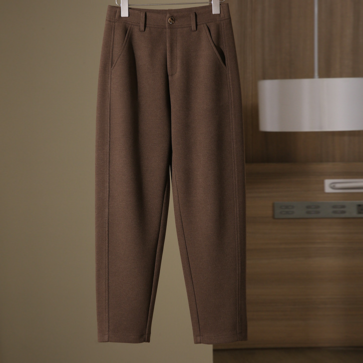 진진 여성용 겨울 정장  융털 기모 밴딩팬츠