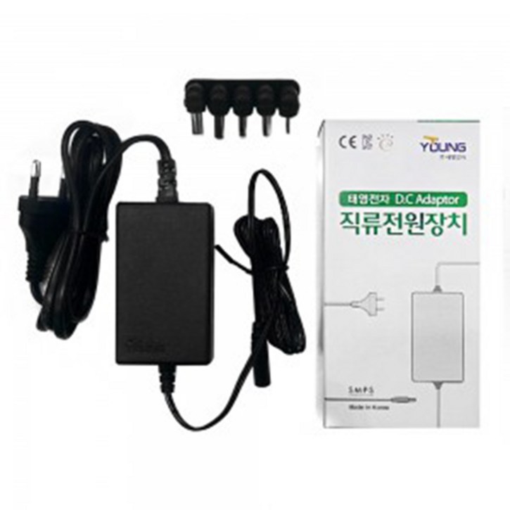 태영전자 DC 어댑터 직류전원장치 10V 1.5A, 단일색상, 1개