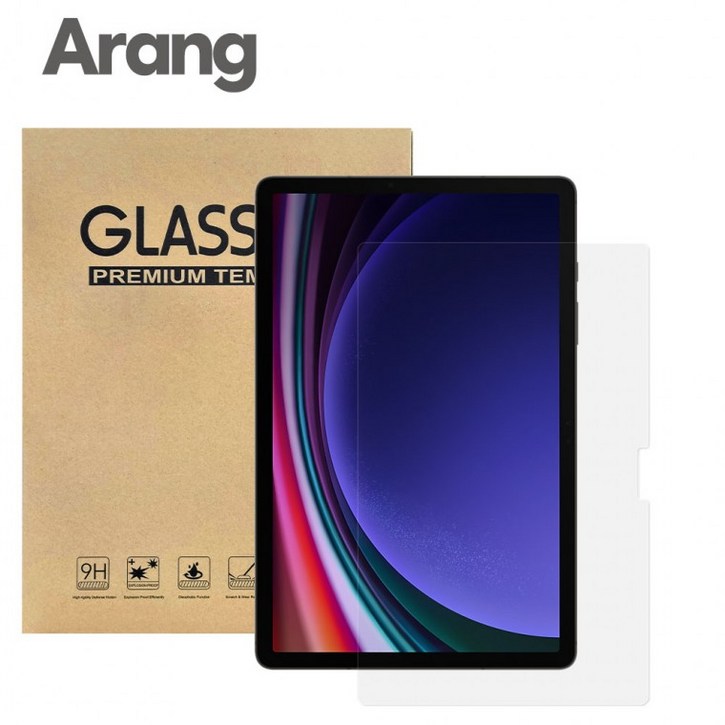 갤럭시탭 SM-T530 T536 강화유리 액정보호필름 2개 세트, 단일상품, 1개