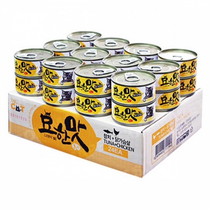 묘한맛 참치 닭가슴살 80g 1Box(24개입)