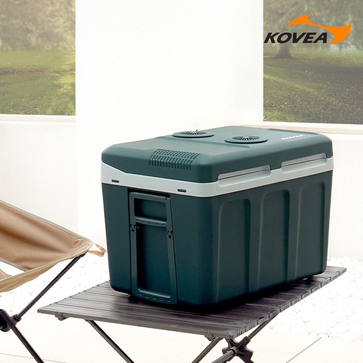 코베아 코드 고정으로 분실 위험 없는 디지털 차량용 가정용 냉온장고 40L KECP9DU01, 단일색상, 단품