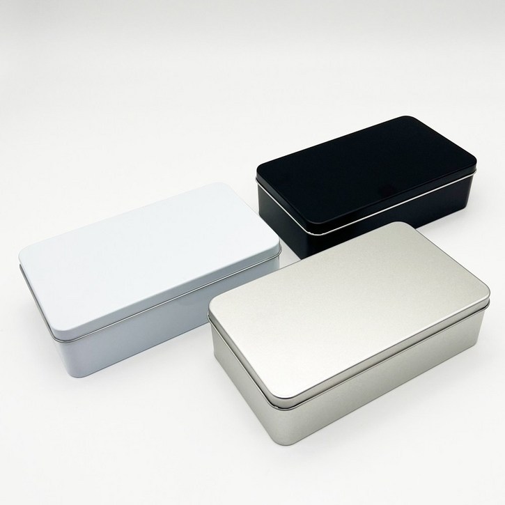 화영제관 S025 틴케이스 묶음판매 대형 틴케이스,미니 틴케이스,원형 틴케이스,철필통,원통,정리함 케이스,틴케이스 쿠키,철제 케이스, 30개, 흰색