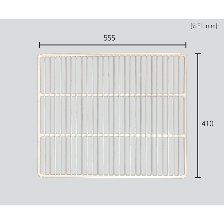 유니하이테크UNICOOLA 업소용 쇼케이스 냉장고 UN465R 선반W555H410고리포함