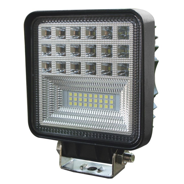 LED 써치라이트 JMS-S126W 사각 42구 확산형 집중형, 화이트(6000k)