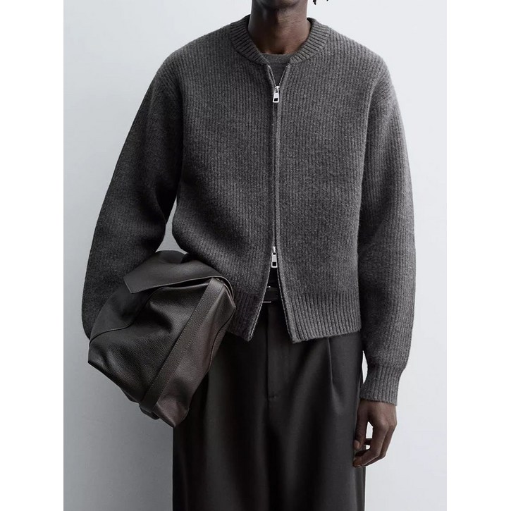 5H110114  ZARA 자라남자니트가디건 집업니트 숏  4216309