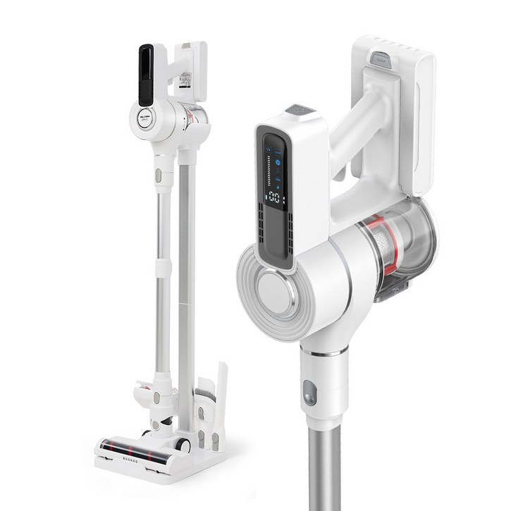 [최신형] 리빙웰 웰스톰 무선 진공청소기 흡입력 좋은 BLDC모터+다양한구성품+평생AS VC350