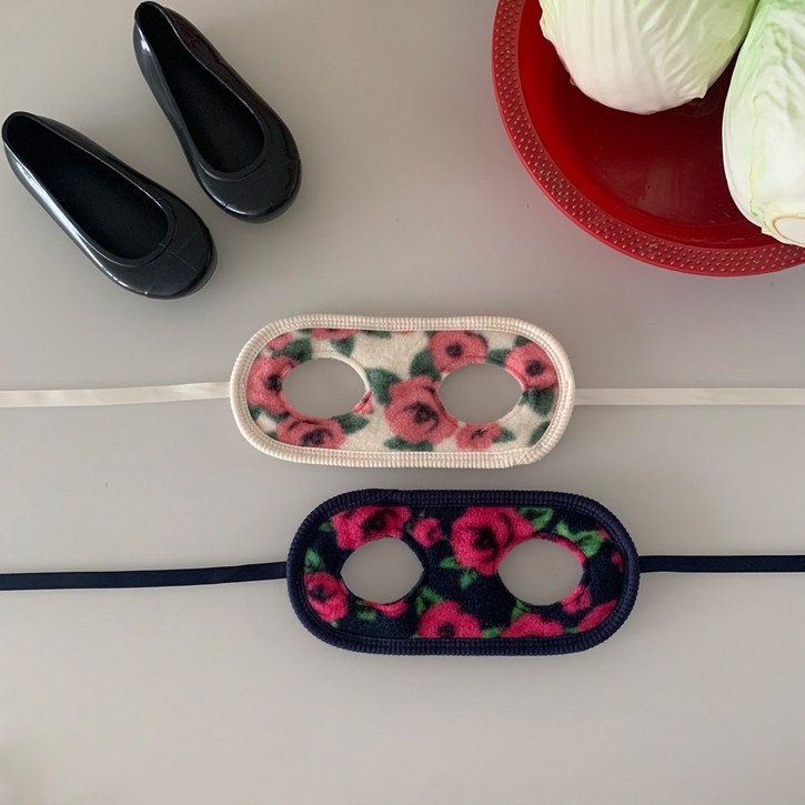 할머니 김장룩 후리스 귀도리 애견 촌캉스룩 강아지 악세사리