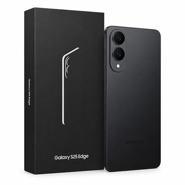 삼성전자 갤럭시 S25 Edge 자급제 SMS937N, 티타늄 제트블랙, 256GB