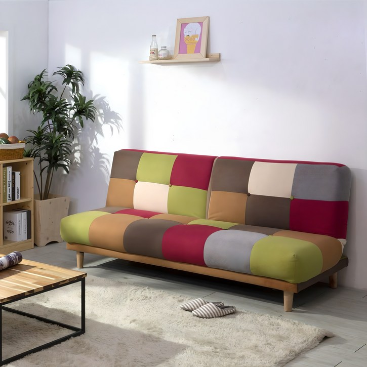 [20조한정 추가즉시할인] 에보니아 라인 3인용쇼파 소파베드 / 듀얼 등받이3단계각도조절