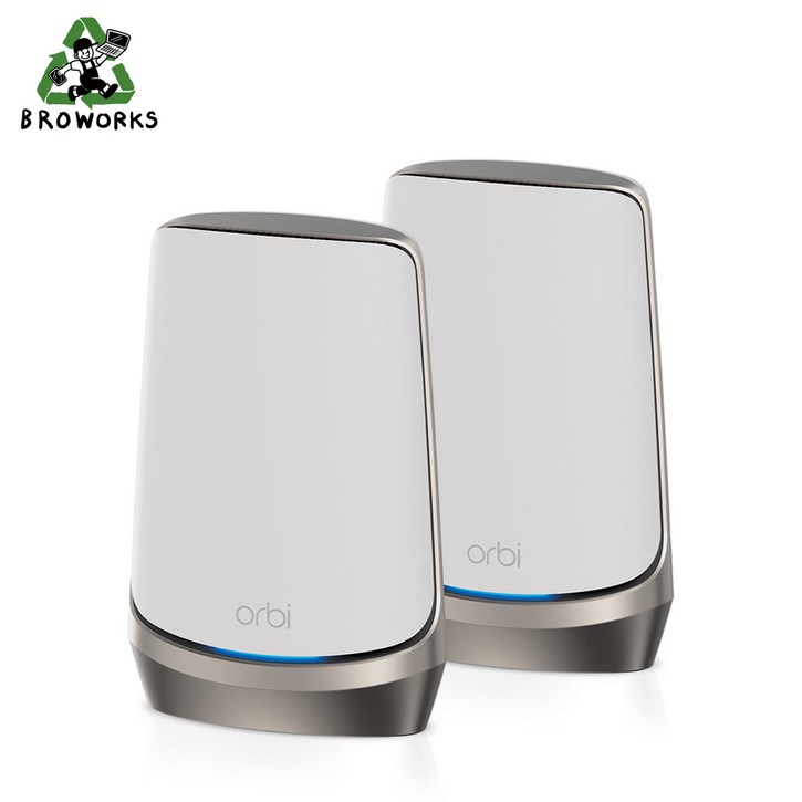 넷기어 RBKE962 [WiFi6E 메시 패키지(라우터1대 + 새틀라이트1대) / AX10800 / 쿼드밴드 / 유무선공유기]