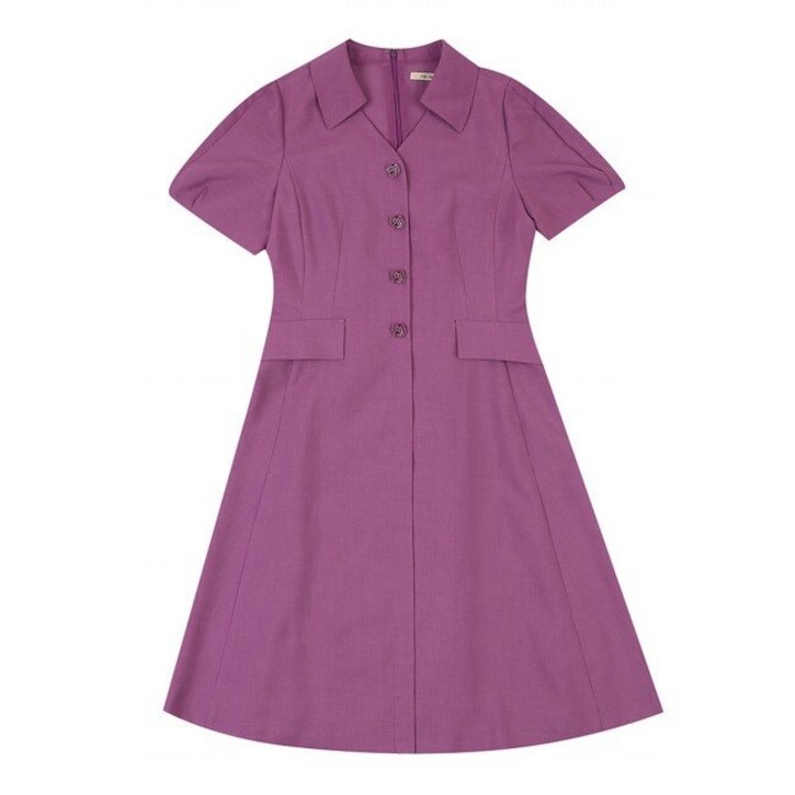 [미센스] 단추장식 카라 반팔원피스_MB34OPM113Z 1935742