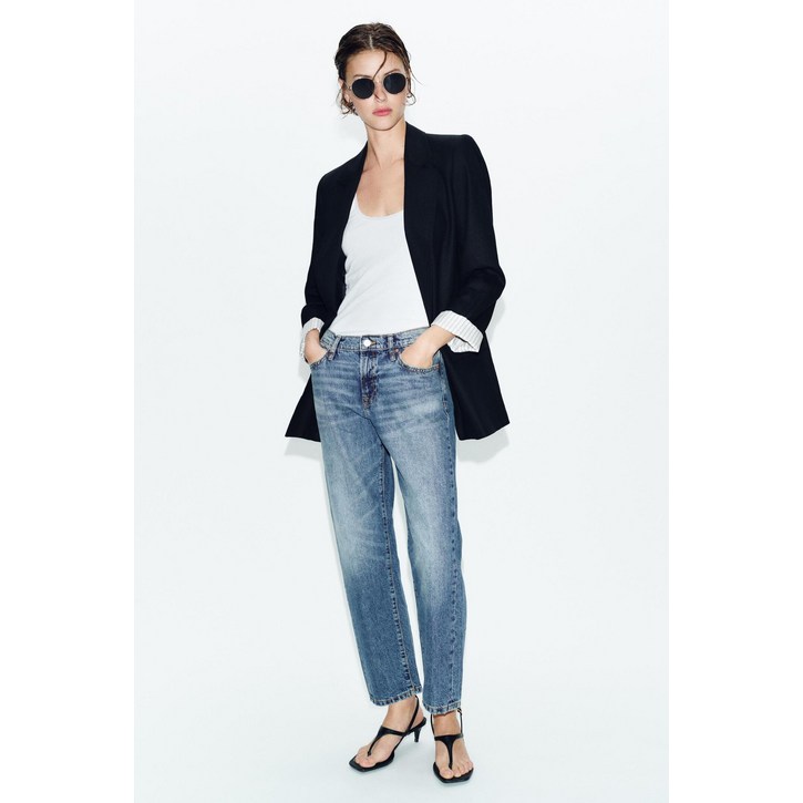 자라 ZARA JEANS Z1975 크롭 미드라이즈 블루 인기상품 선물추천 자라 ZARA JEANS Z1975 크롭 미드라이즈 블루 인기상품 선물추천