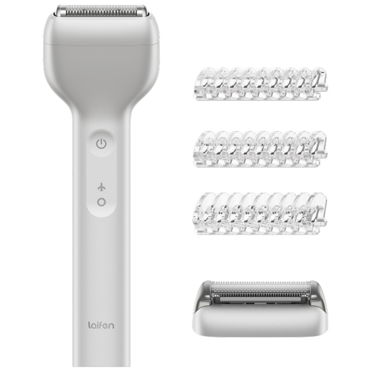 라이펀 Laifen 전기면도기 T1 Pro 트리머 세트 전동 휴대용 미니 왕복형 일자형 건식 습식 IPX7 방수, 실버, LFEST1H