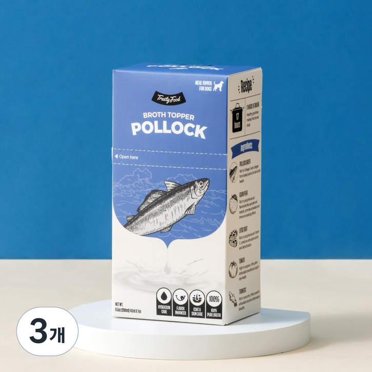 트러스티푸드 브로스토퍼 강아지 음료 7p