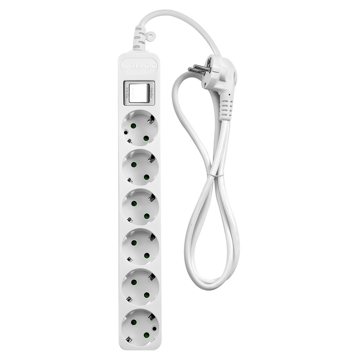 모노케어 안전 접지 멀티탭 6구 DH2062NT