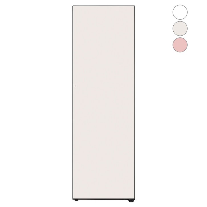 [색상선택형] LG전자 컨버터블 패키지 오브제컬렉션 냉동전용고 오토도어 글라스 324L Y322AA3