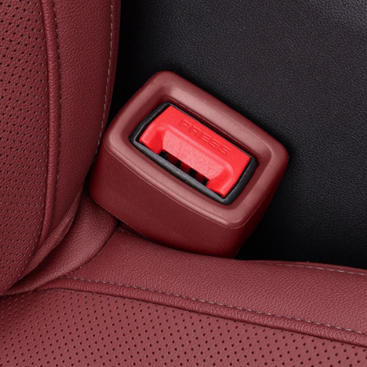 오토크루 자동차 안전벨트 실리콘 버클 커버