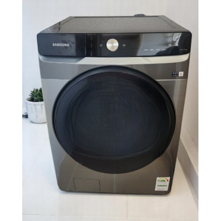 삼성전자 그랑데 세탁기 AI 이녹스 실버 WF21T6500KP 21kg 방문설치