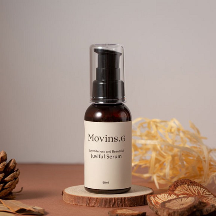 모빈스지 쥬비플 더블엑티브 세럼 50ml 안티에이징 저자극 민감성 미백 주름개선 천연화장품 비건화장품, 1개, 50ml