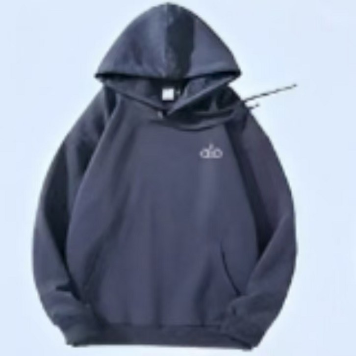 alo yoga 가을 겨울 솔리드 나른한 드롭 후드 캐주얼 패션 루즈핏 긴팔 후드