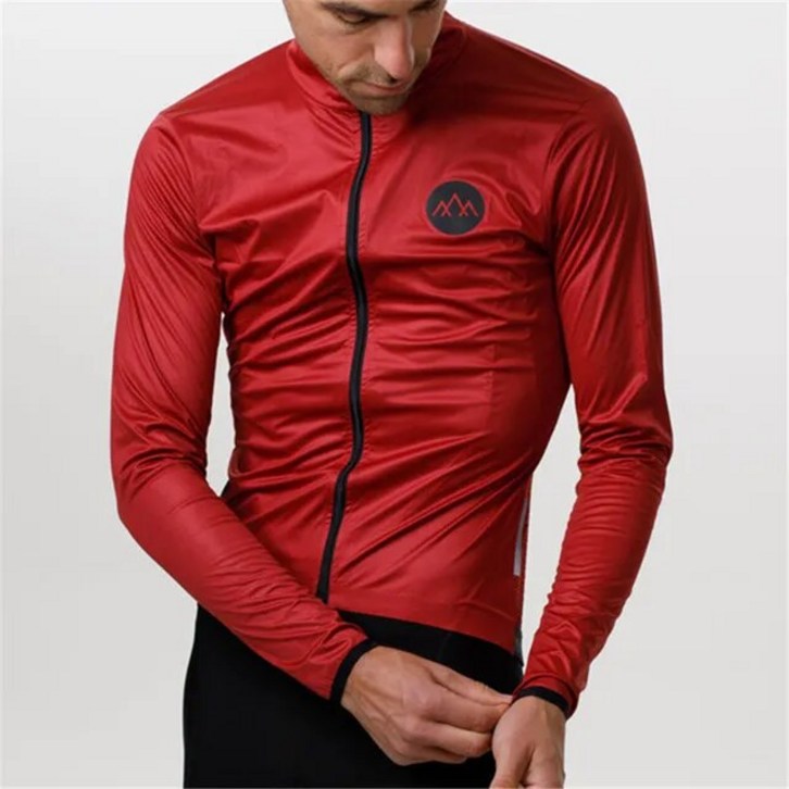 자전거바람막이 라파 사이클링 방풍 조끼 남성용 긴 소매 및 방수 MTB UCI 스포츠 상의
