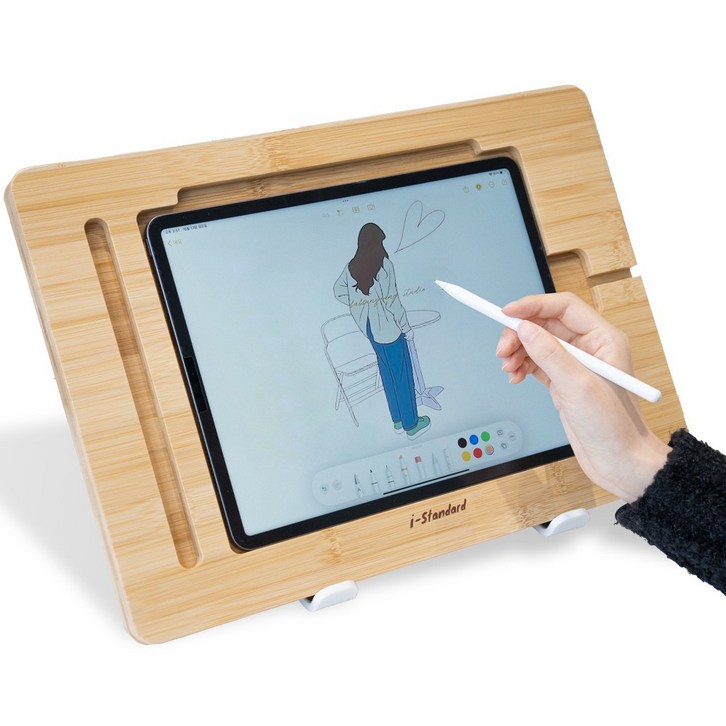 i-Standard 태블릿 아이패드 드로잉 거치대 스탠드, iPad 12.9인치 - 쇼핑뉴스