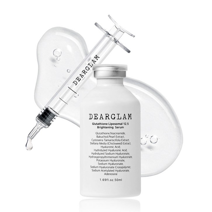 디어글램 글루타치온 리포좀 12.5 광채 미백 세럼, 2개, 50ml 디어글램 글루타치온 리포좀 12.5 광채 미백 세럼, 2개, 50ml