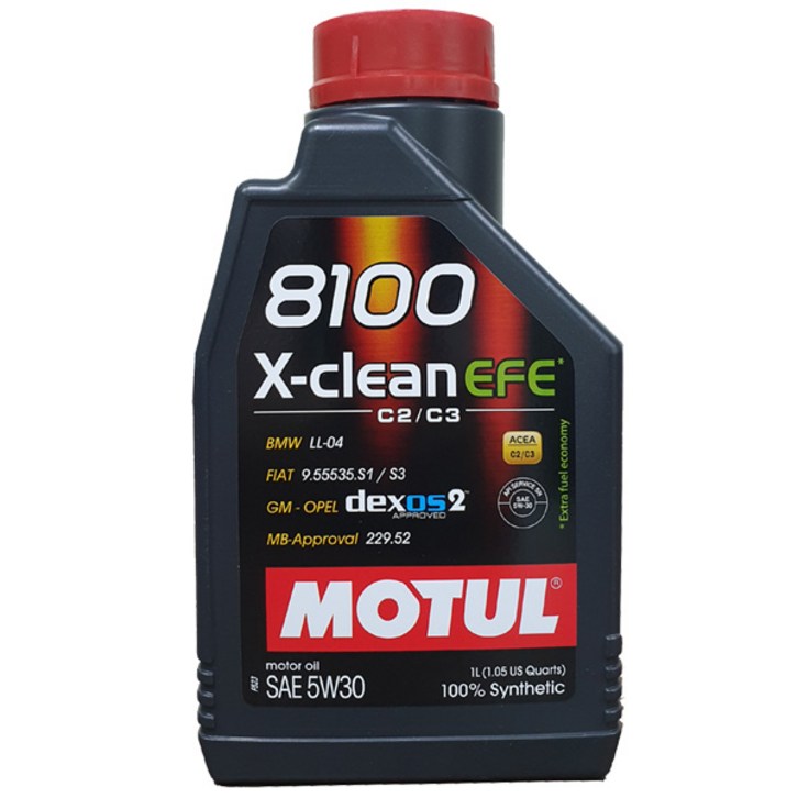 모튤 8100X CLEAN EFE 5W30 1박스 12EA 12L 엔진오일 합성유, 12개, 8100X Clean EFE1박스 12EA, 1L