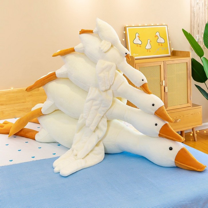 거위 바디필로우 애착인형 봉제 50CM, 1개
